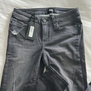 PAIGE jeans- brand new! Skinny grey, size 29.